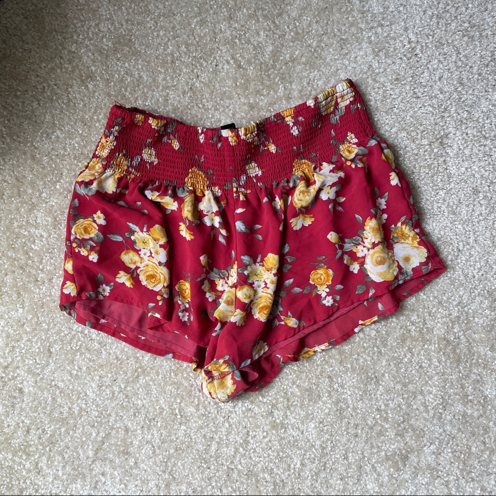 F21 Patterned Shorts